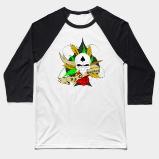 Awesome Art Ace Of Spades Baseball T-Shirt